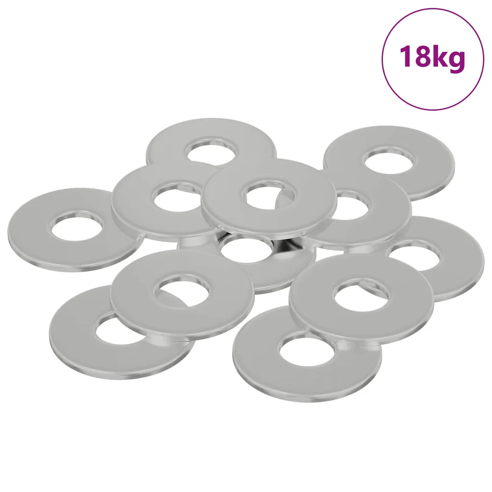 vidaXL Vasker 33962 stk. sølv Jern v:406439 vidaXL Vasker 33962 stk. sølv Jern v:406439