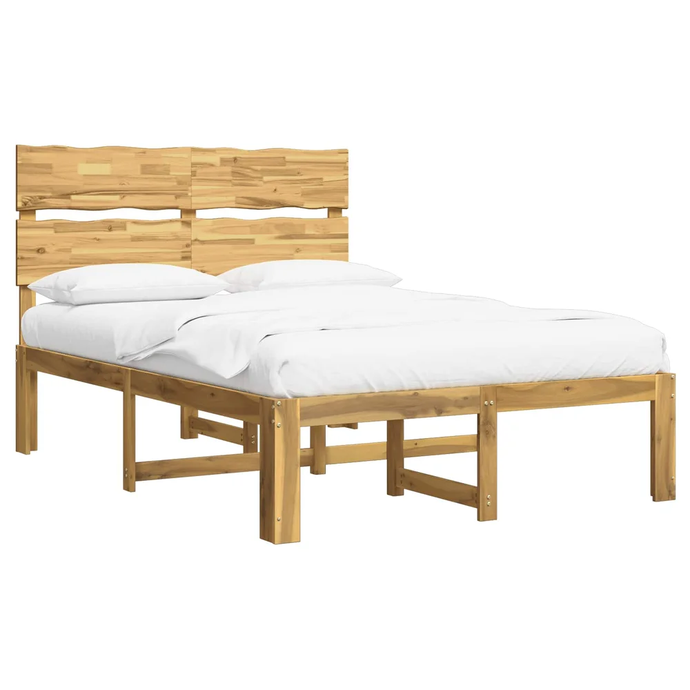 vidaXL Dobbel Sengramme med Hodegjerde ROSTOCK Hvit 120 x 190 cm v:3277481 vidaXL Dobbel Sengramme med Hodegjerde ROSTOCK Hvit 120 x 190 cm v:3277481