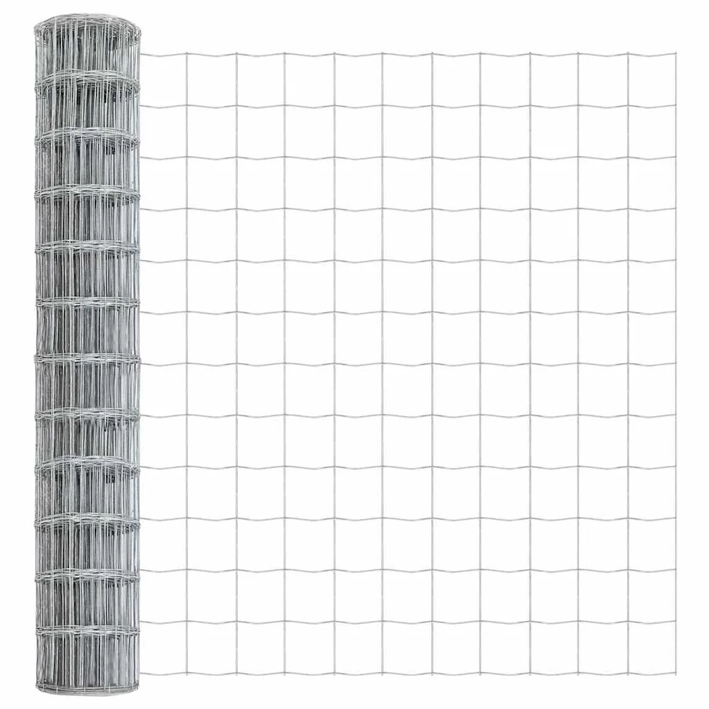 vidaXL Euro gjerde 1,4 x 10 m PVC-belagt jern v:9285533 vidaXL Euro gjerde 1,4 x 10 m PVC-belagt jern v:9285533