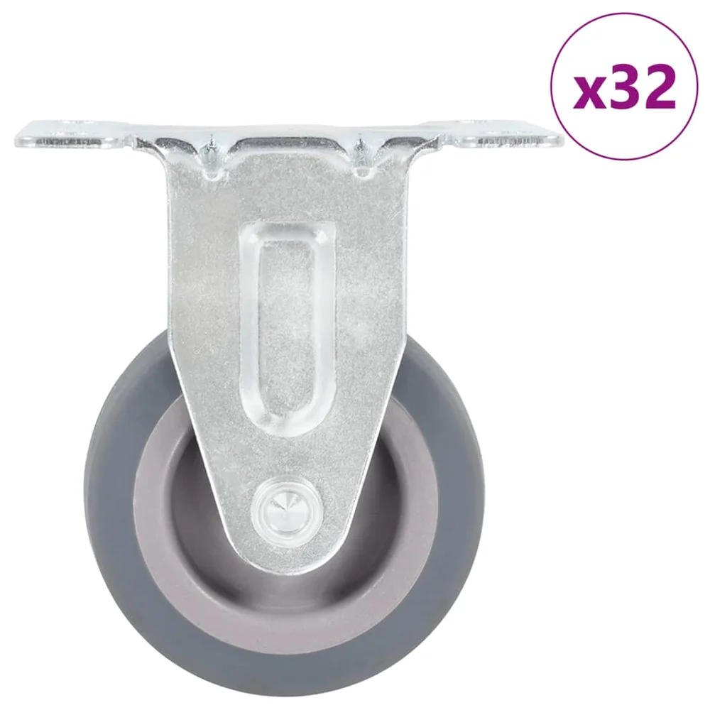 vidaXL Faste hjul 32 stk 50 mm v:1972417 vidaXL Faste hjul 32 stk 50 mm v:1972417