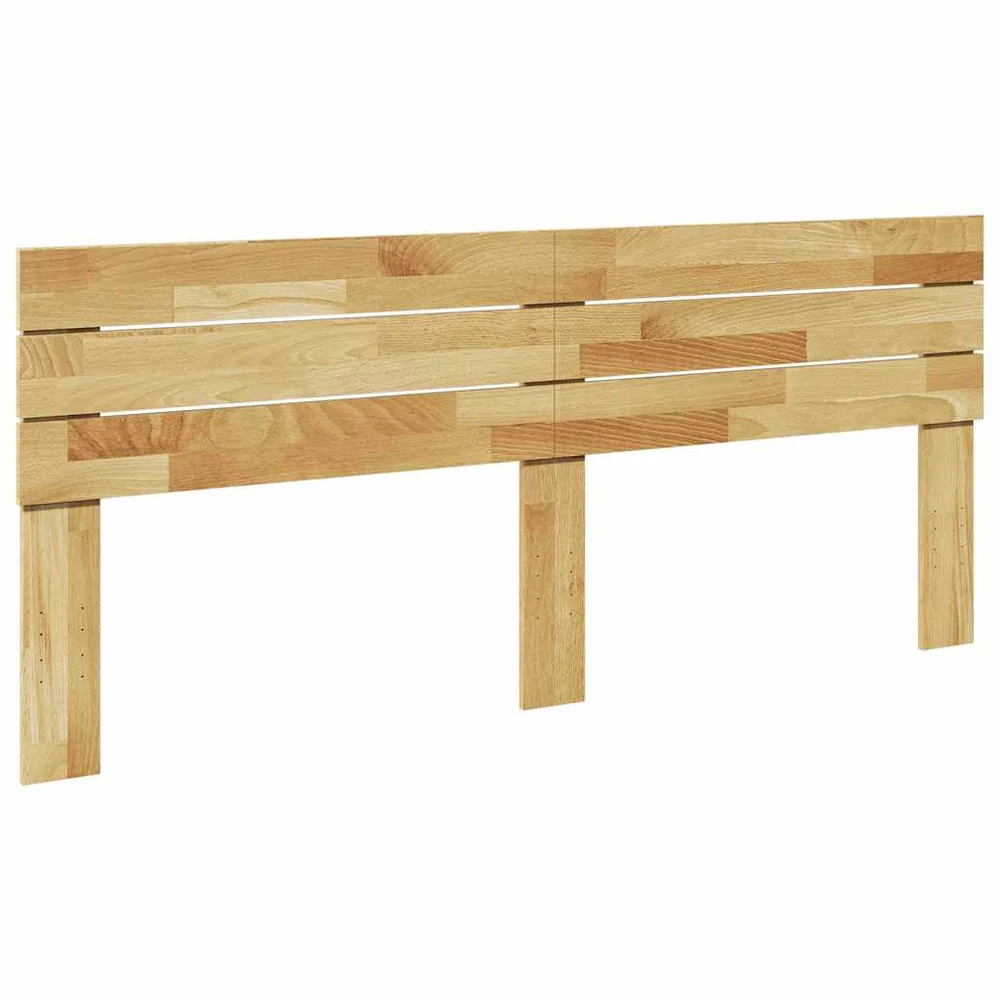 vidaXL Hodegavl 180 cm heltre eik v:2587957