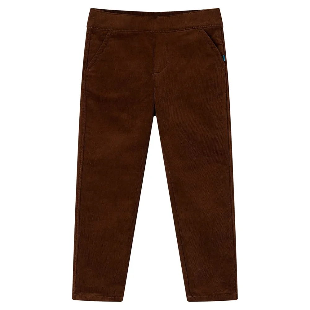 vidaXL Barnebukser konjakk 128 v:9954662