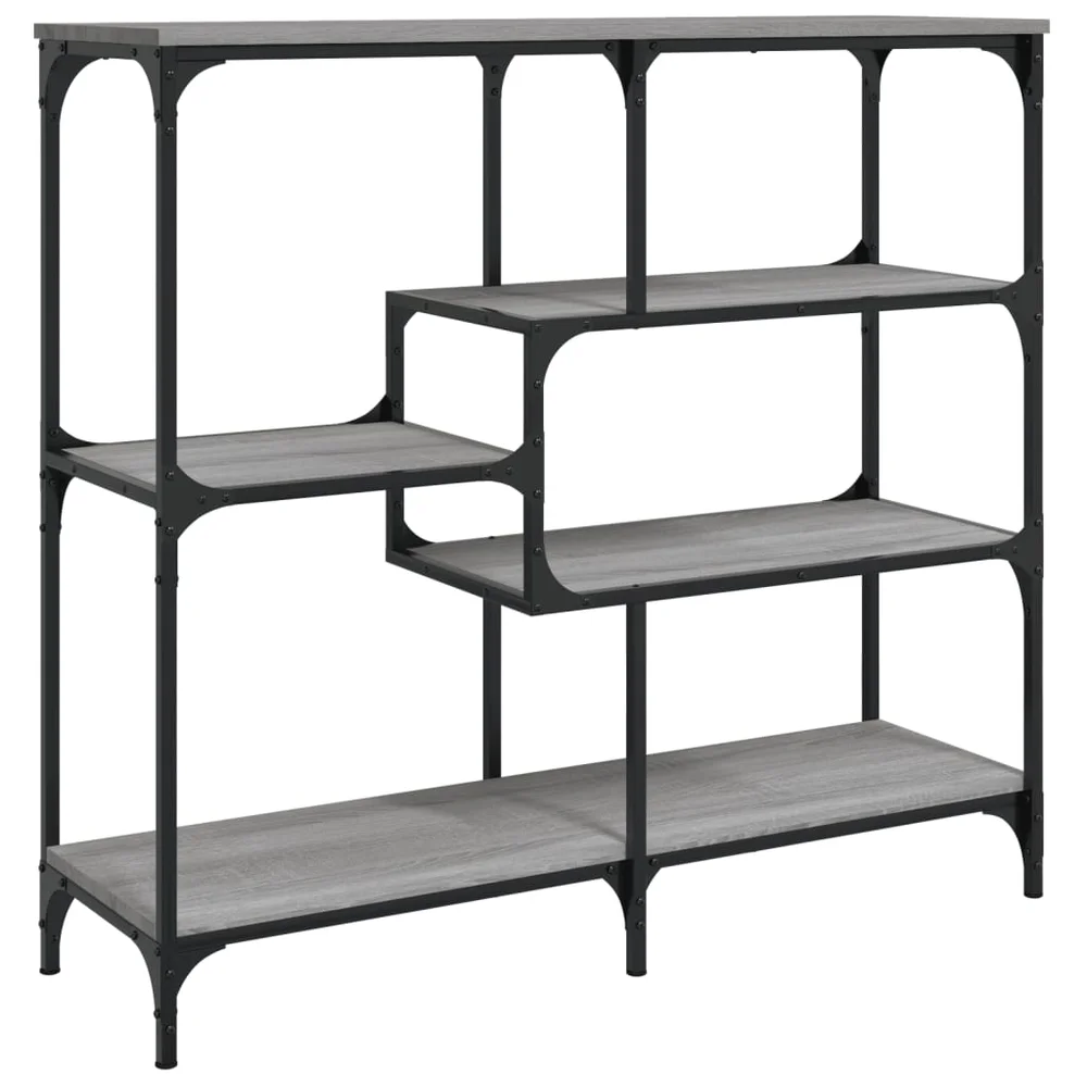 vidaXL Konsollbord grå sonoma 103x32x95 cm konstruert tre v:9380190