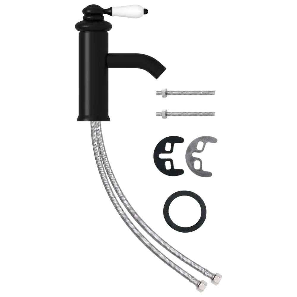 vidaXL Badekran svart 130×180 mm v:2961089 vidaXL Badekran svart 130×180 mm v:2961089
