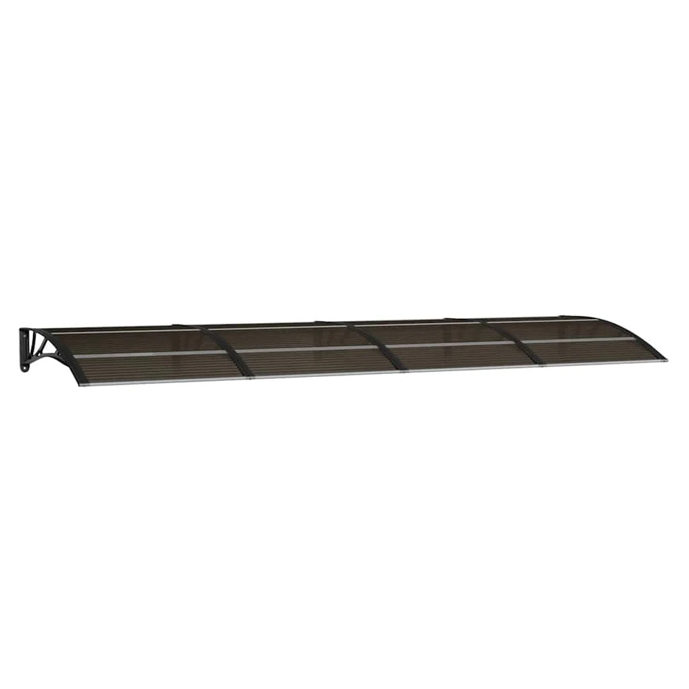 vidaXL Dørmarkise svart 350×100 cm polykarbonat v:5146921 vidaXL Dørmarkise svart 350×100 cm polykarbonat v:5146921