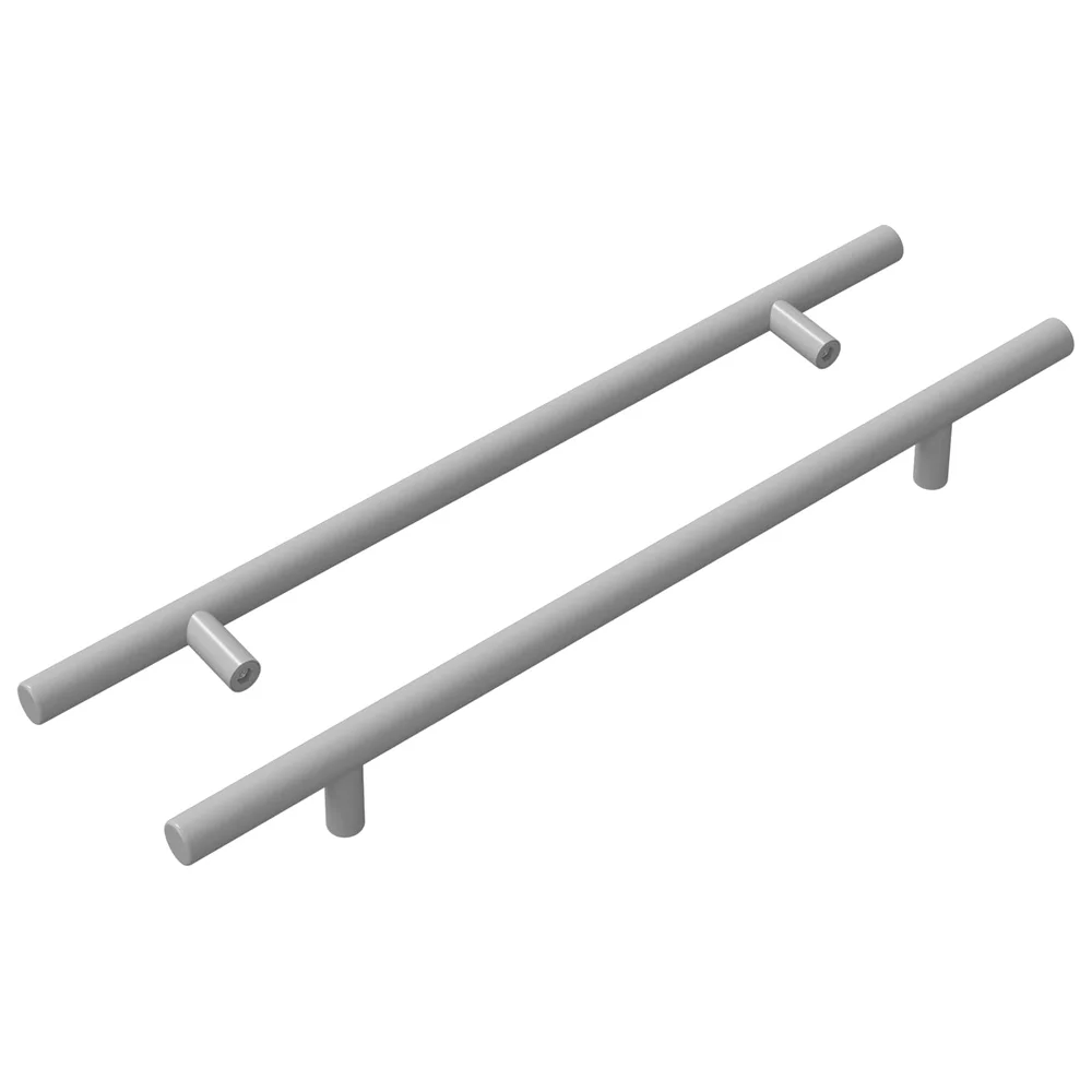 vidaXL Kabinett håndtak 2 stk. sølv 300 mm Rustfritt Stål v:9468347