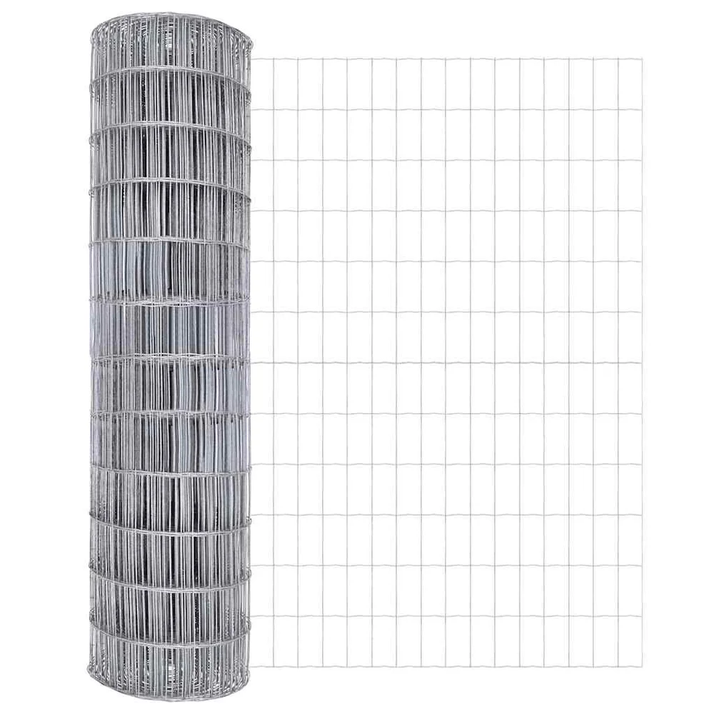 vidaXL Euro gjerde 1 x 10 m PVC-belagt jern v:5684587 vidaXL Euro gjerde 1 x 10 m PVC-belagt jern v:5684587