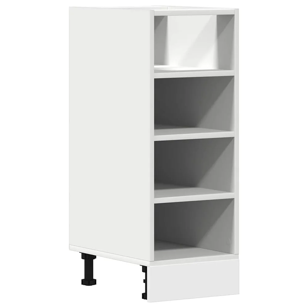 vidaXL Bunnskap «Riga» hvit 30×44,5×81,5 cm konstruert tre v:3396889 vidaXL Bunnskap «Riga» hvit 30×44,5×81,5 cm konstruert tre v:3396889