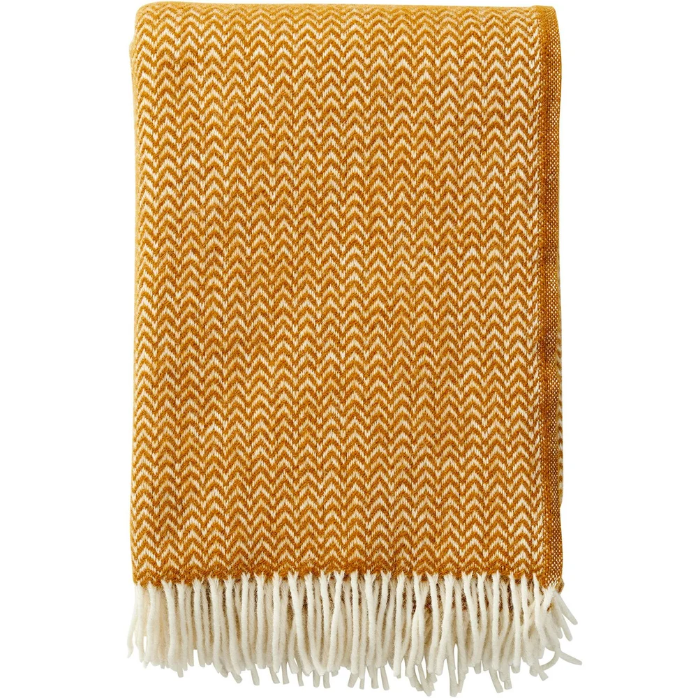 Chevron Pledd 130×200 cm, Caramel v:4365742