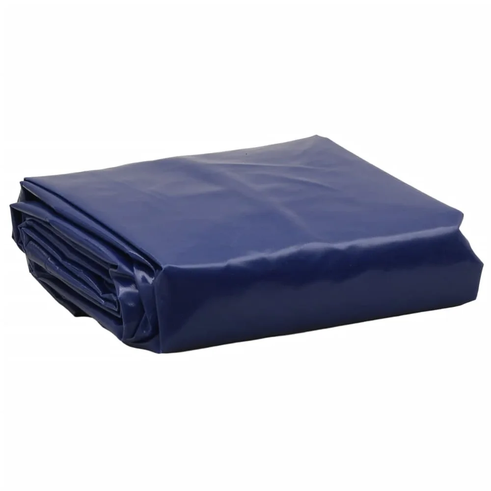vidaXL Presenning blå 5x8 m 650 g/m² v:3374996