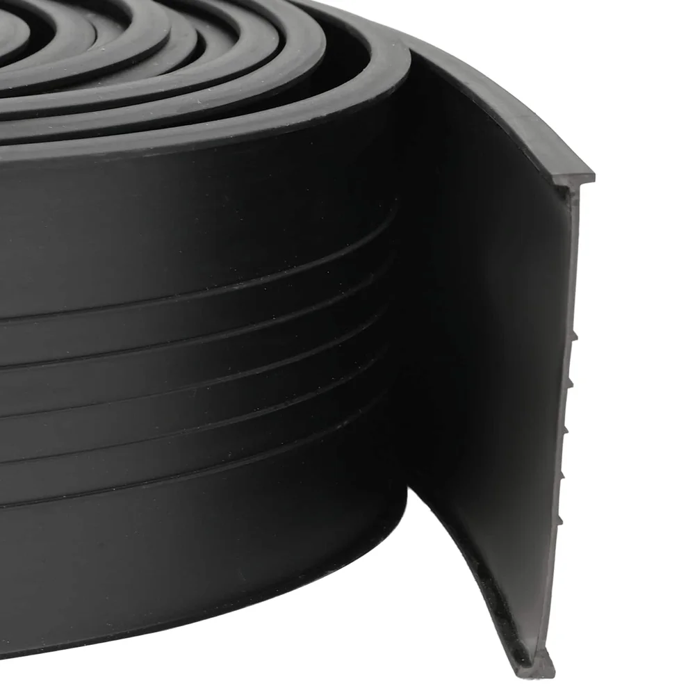 vidaXL Garasje Dør Tetning Svart 70 x 6 mm 3,5 m PVC v:3362589