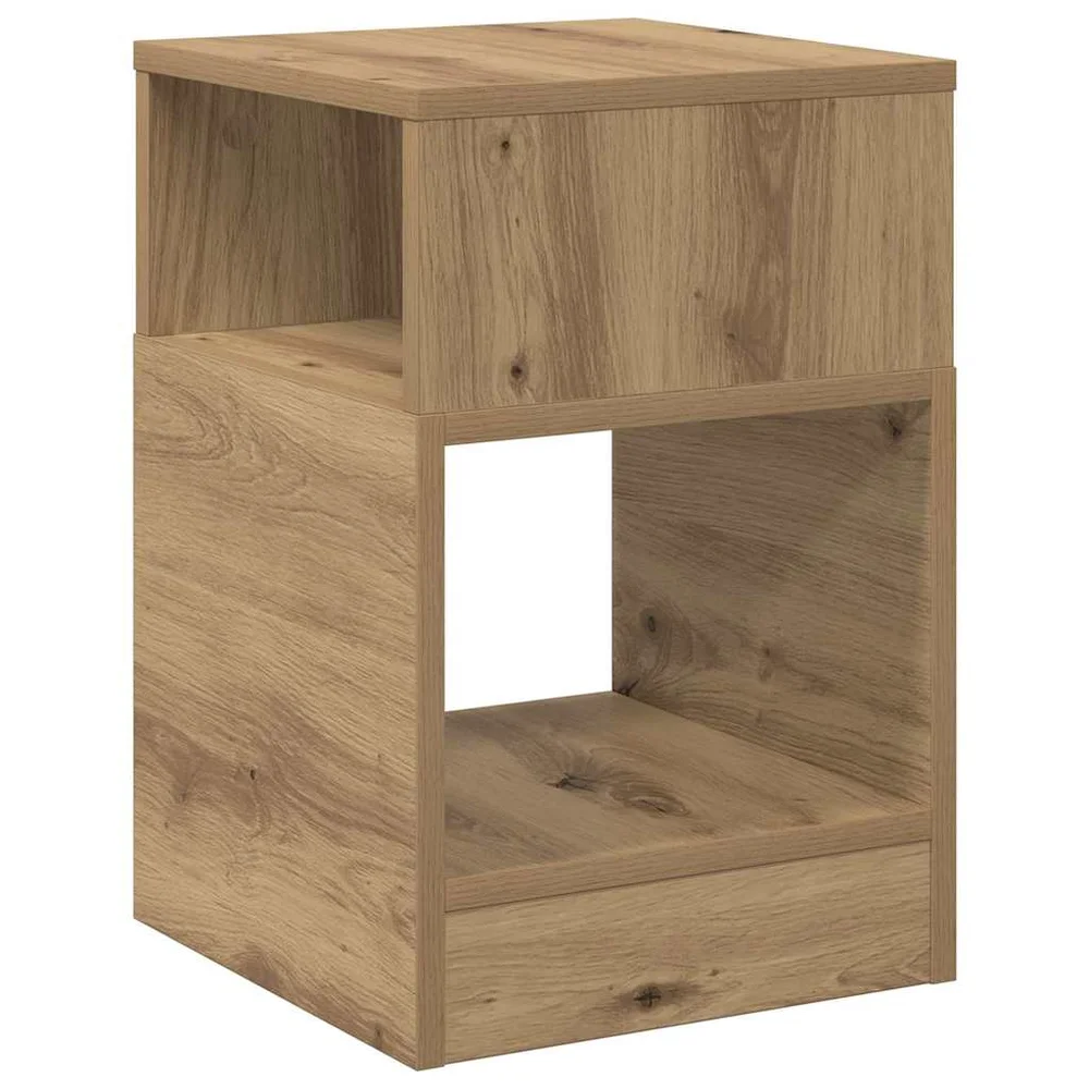 vidaXL Avlastningsbord Artisan Eik 30,5 x 30 x 45 cm Konstruert tre v:9823740 vidaXL Avlastningsbord Artisan Eik 30,5 x 30 x 45 cm Konstruert tre v:9823740