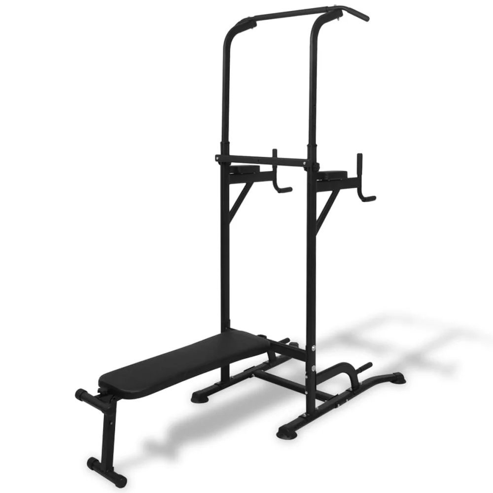 vidaXL Power Tower med situp-benk v:4984568
