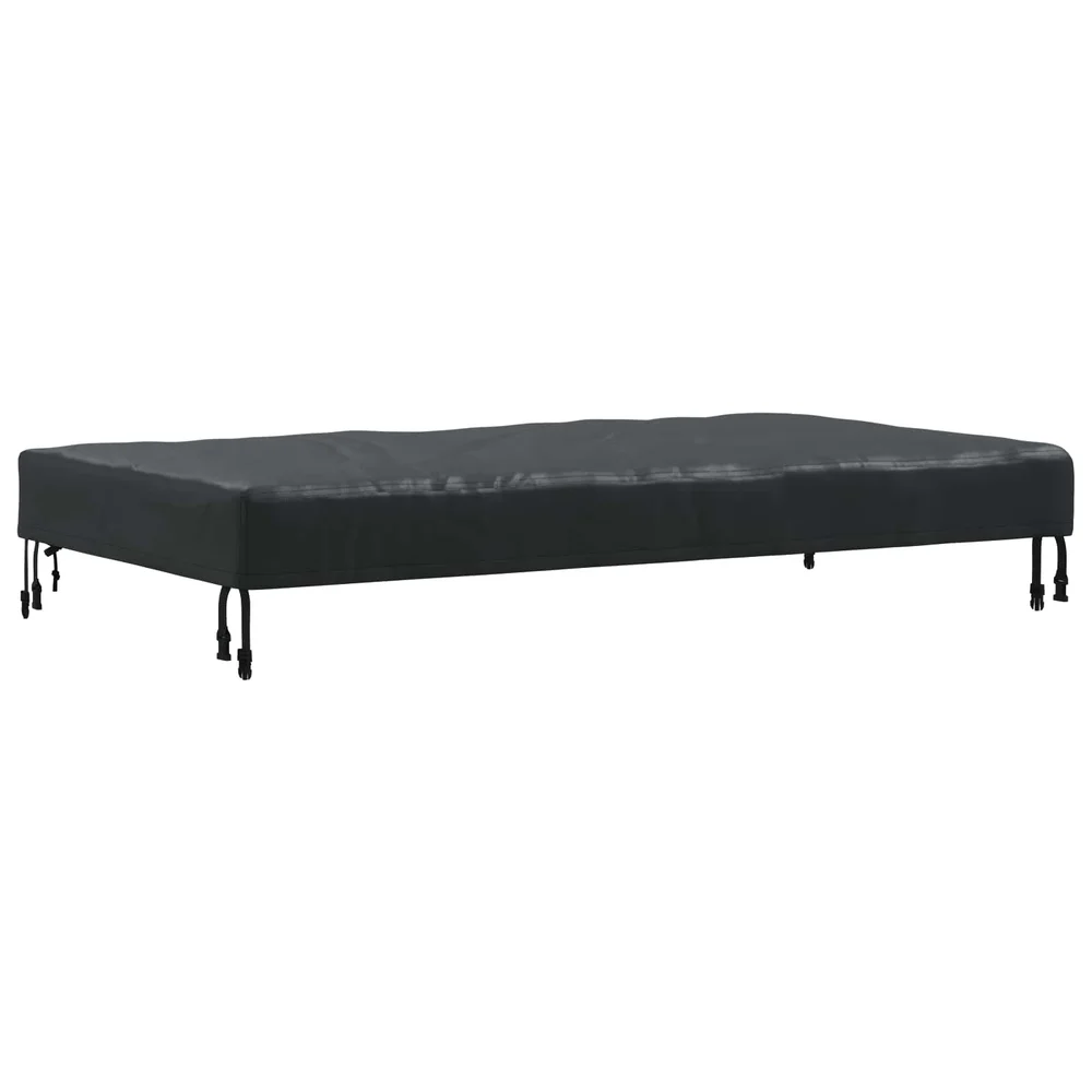 vidaXL Bordduk 122 x 72 x 15 cm stoff Rektangulær Vanntett Svart v:5769336 vidaXL Bordduk 122 x 72 x 15 cm stoff Rektangulær Vanntett Svart v:5769336