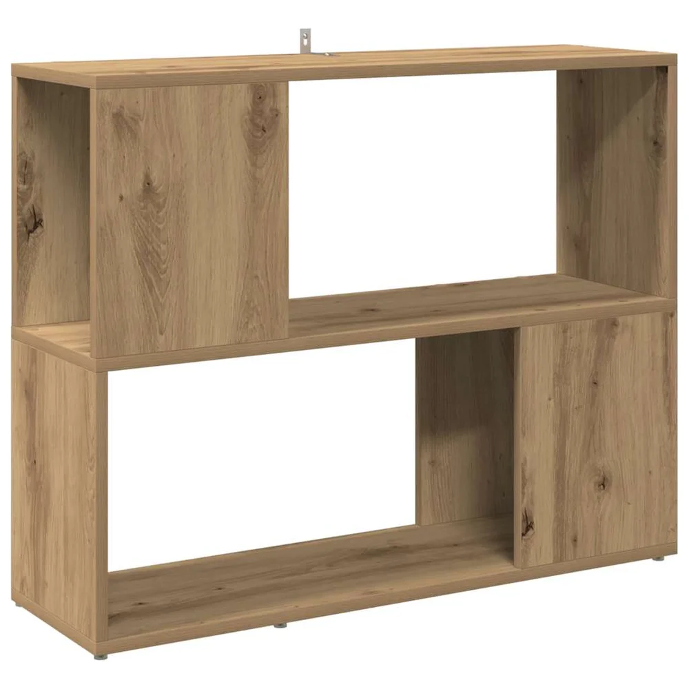 vidaXL Bokhylle/romdeler artisan eik 80x24x63 cm v:8874770 vidaXL Bokhylle/romdeler artisan eik 80x24x63 cm v:8874770