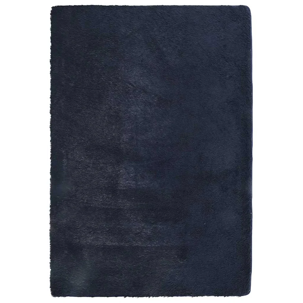 vidaXL Flossteppe med lang luv NAVARRA marine 200×290 cm polyester v:1422059