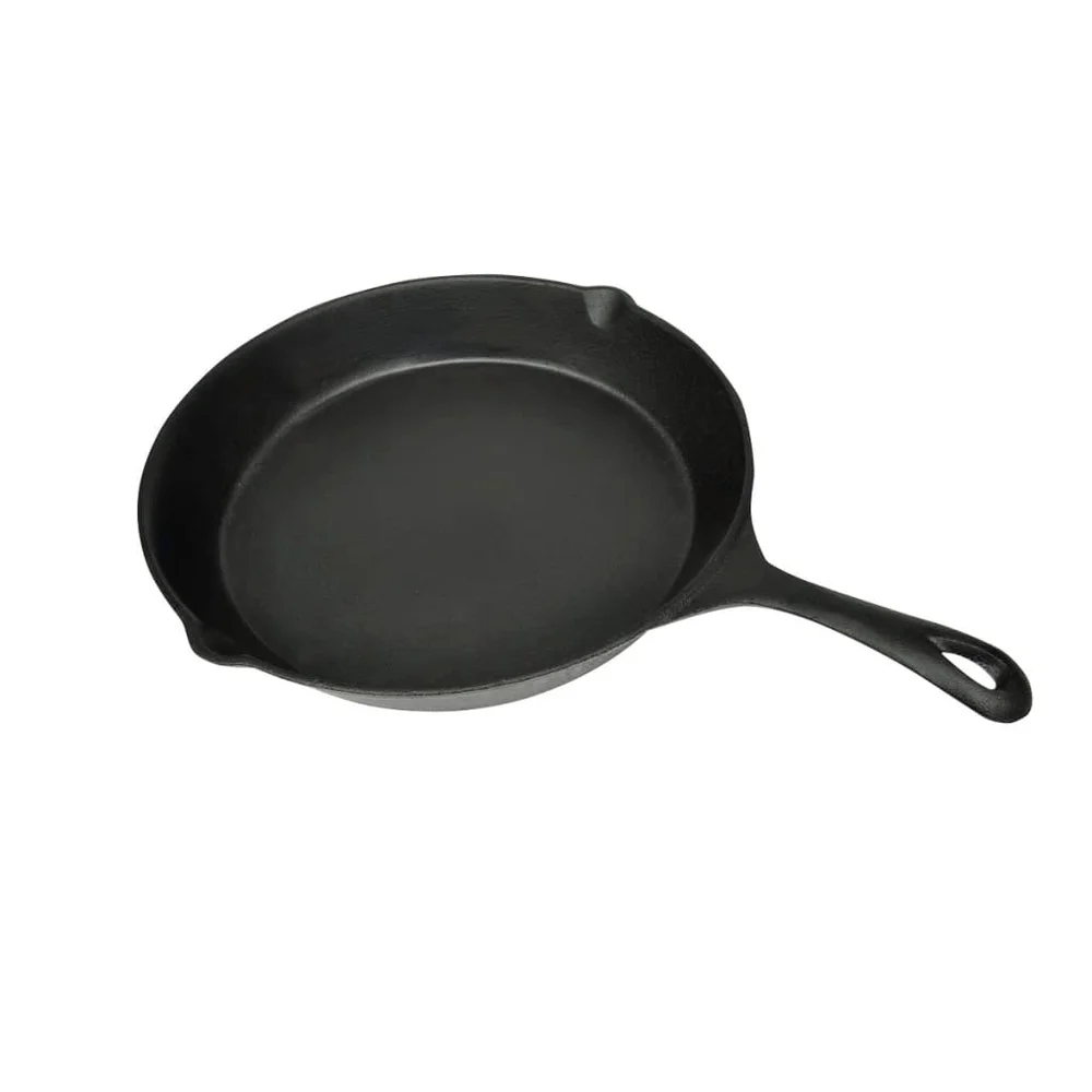 vidaXL Grillstekepanne i støpejern 30 cm rund v:988011 vidaXL Grillstekepanne i støpejern 30 cm rund v:988011