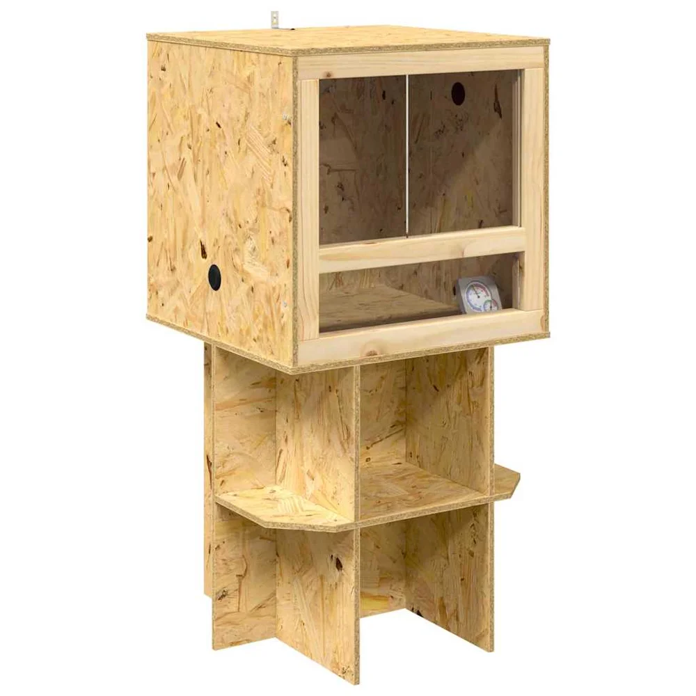 vidaXL Terrarium Brun 50 x 50 x 100 cm OSB v:7539253