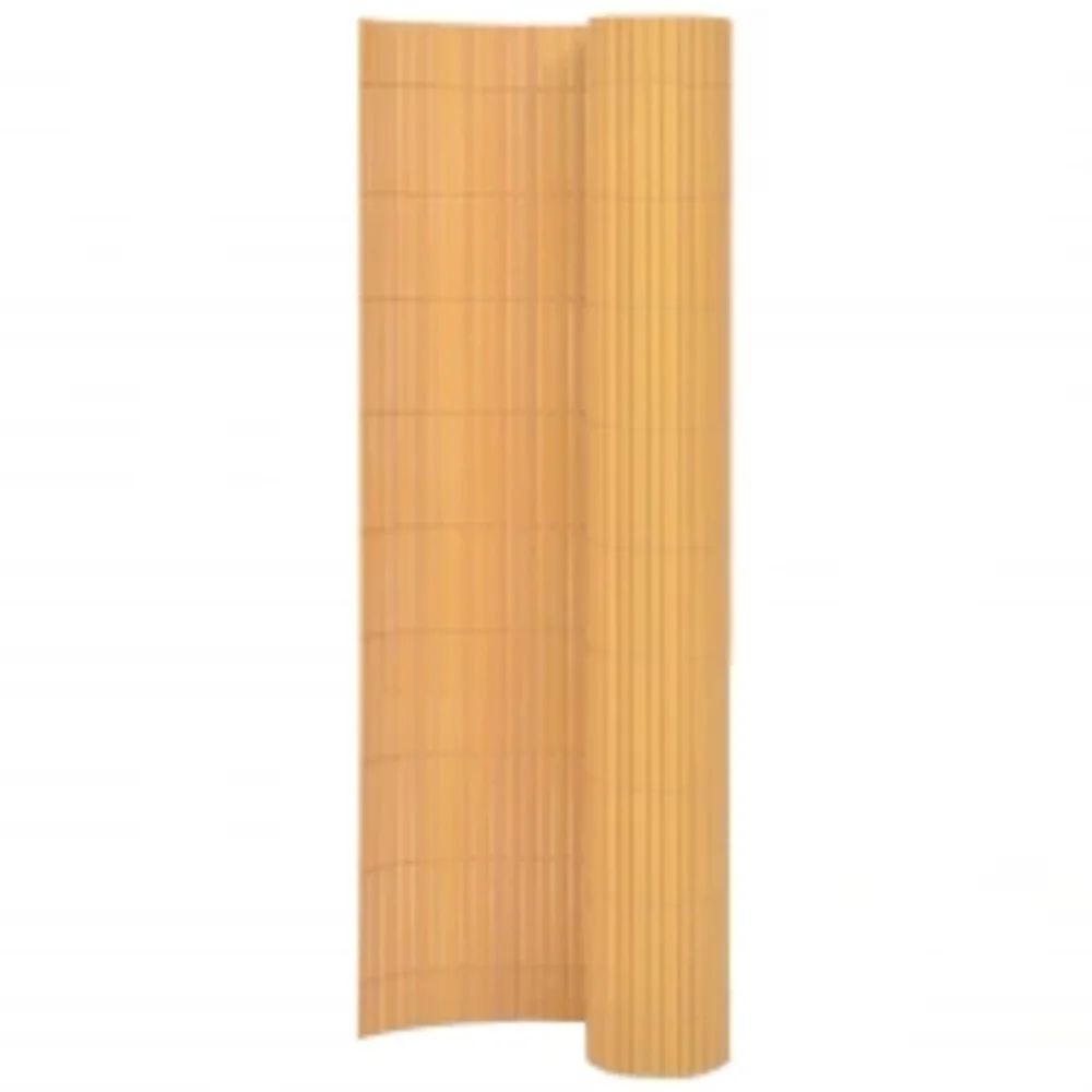 vidaXL Dobbelsidet hagegjerde 110×500 cm gul v:3045170 vidaXL Dobbelsidet hagegjerde 110×500 cm gul v:3045170