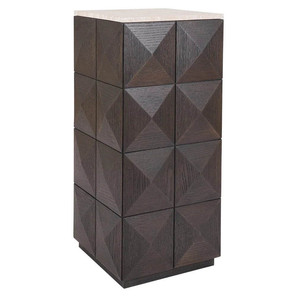 Kolonne Claremont brun v:1031766