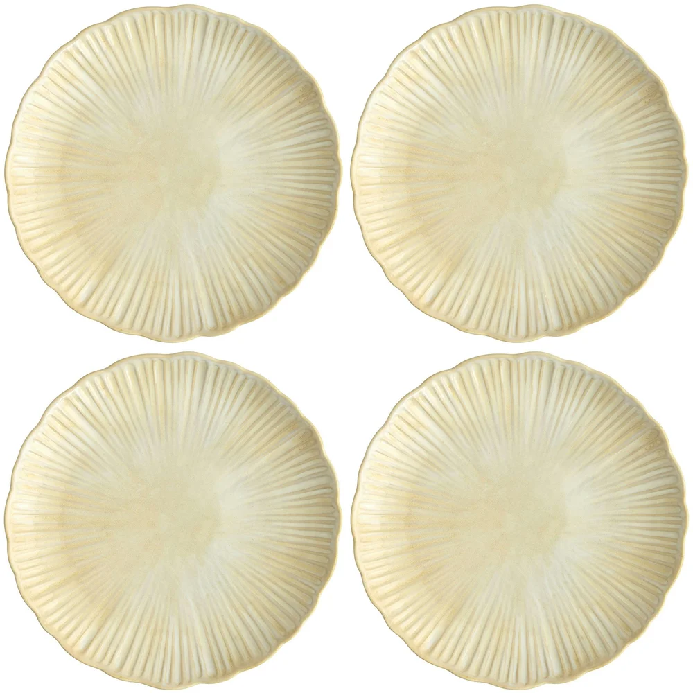 Daisy Tallerken 4-pk Cream, 22 cm v:2586542