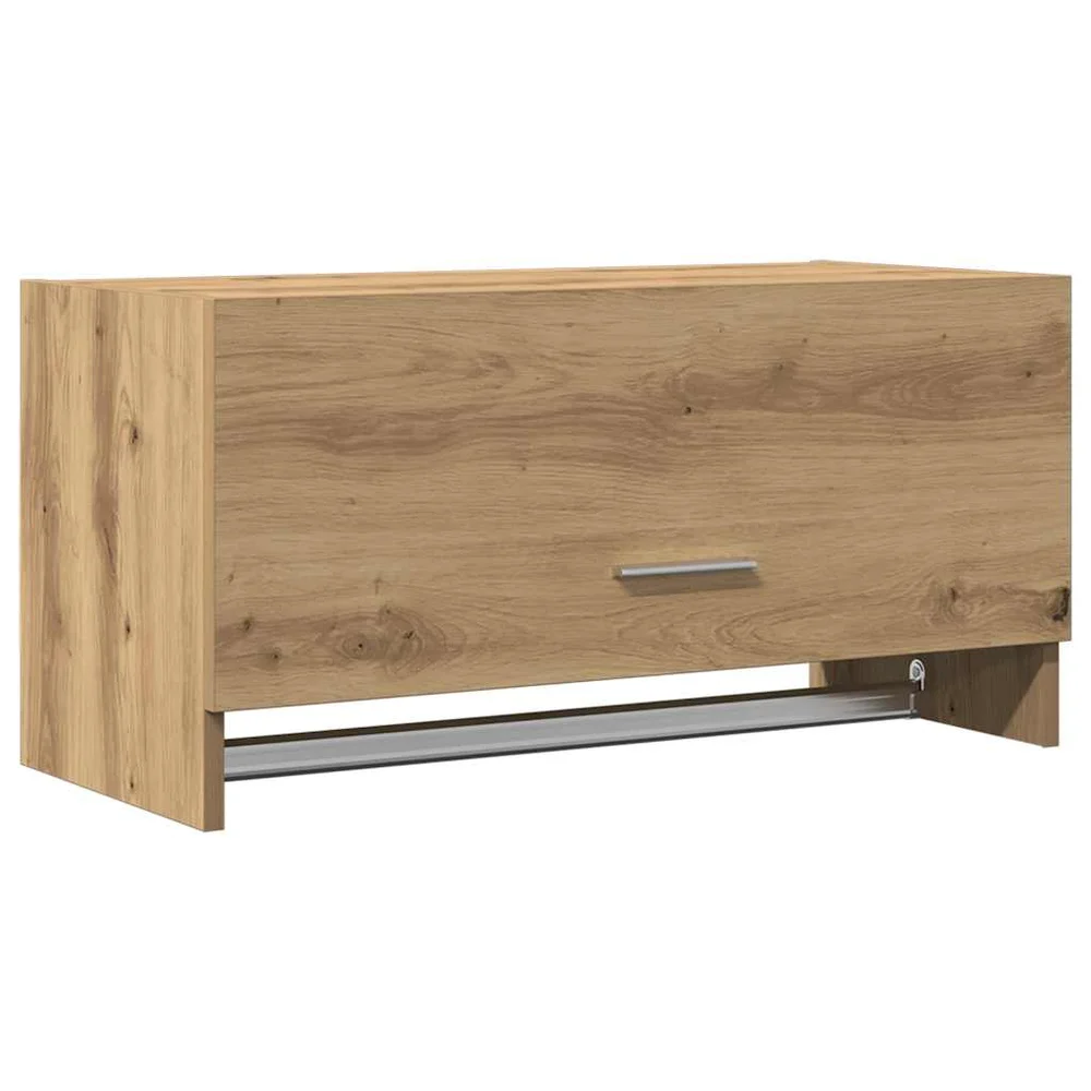 vidaXL Garderobe artisan eik 70×32,5×35 cm konstruert tre v:7565659