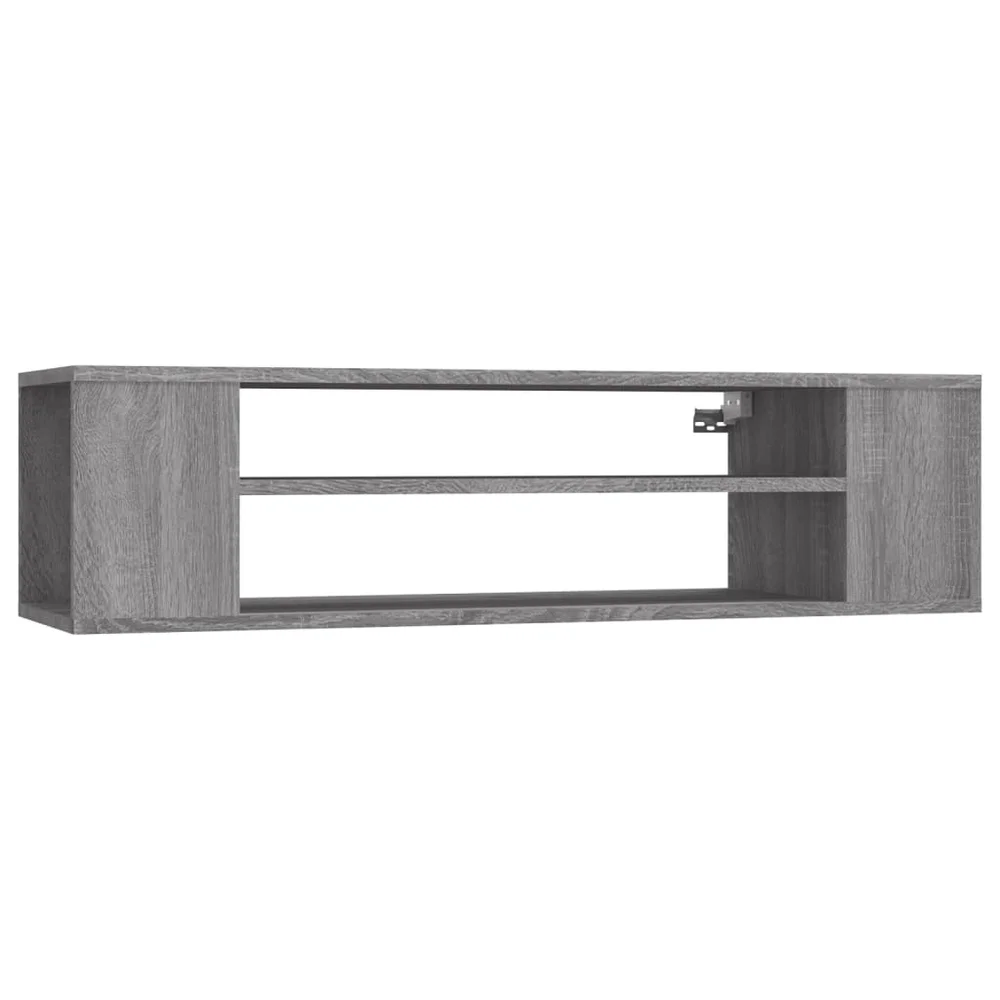 vidaXL Hengende TV-benk grå sonoma 100x30x26,5 cm konstruert tre v:2089452 vidaXL Hengende TV-benk grå sonoma 100x30x26,5 cm konstruert tre v:2089452