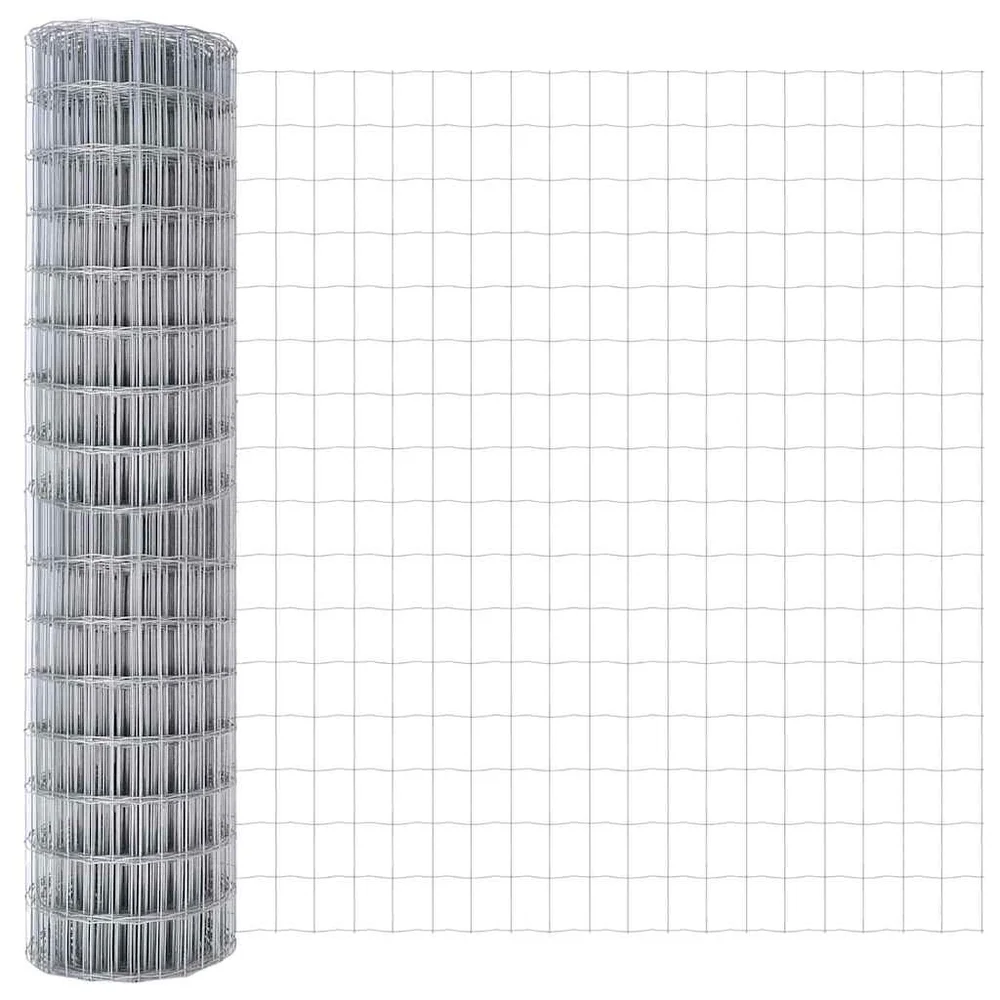 vidaXL Euro gjerde 1,2 x 10 m PVC-belagt jern v:4554474 vidaXL Euro gjerde 1,2 x 10 m PVC-belagt jern v:4554474