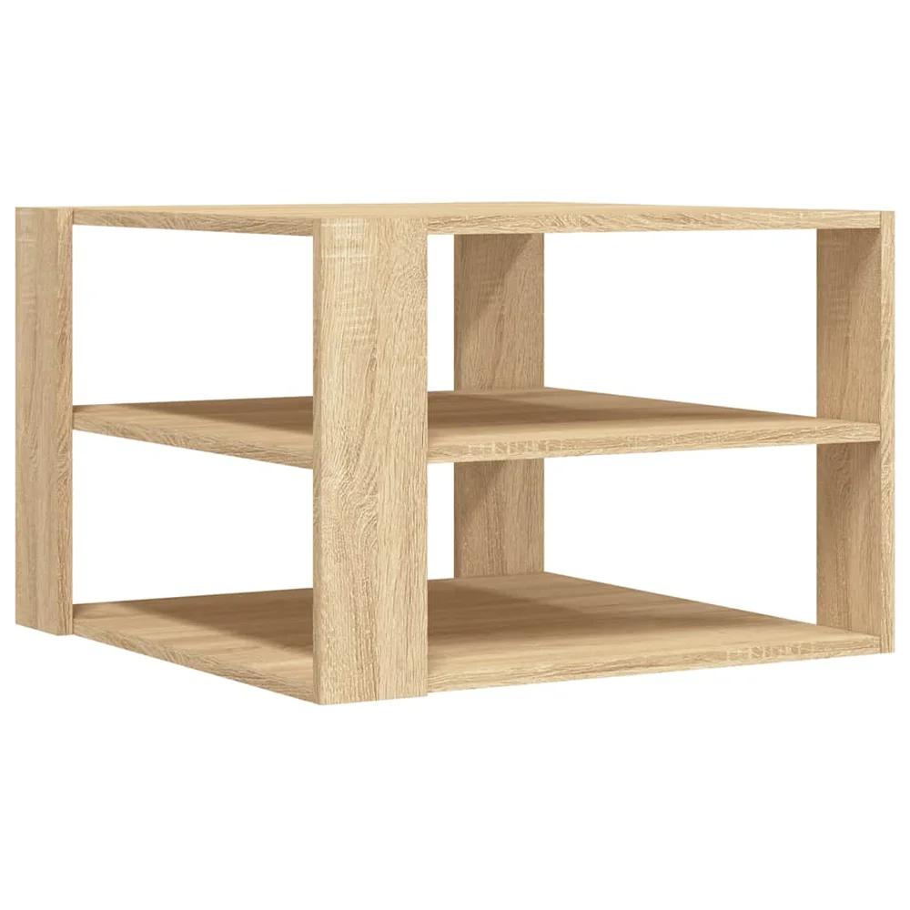 vidaXL Salongbord sonoma eik 58x58x40 cm konstruert tre v:482487
