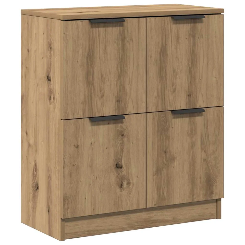 vidaXL Skjenk artisan eik 60x30x70 cm konstruert tre v:2053260