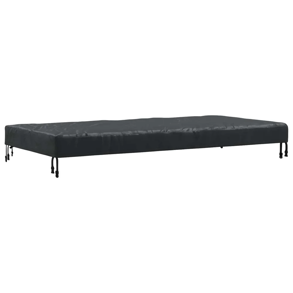 vidaXL Bordduk 102 x 182 x 15 cm stoff Rektangulær Vanntett Svart v:4588884 vidaXL Bordduk 102 x 182 x 15 cm stoff Rektangulær Vanntett Svart v:4588884