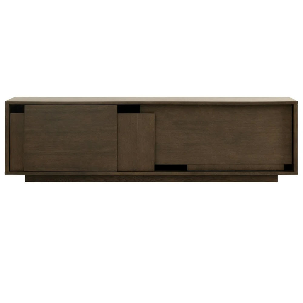 Layer Skjenk 180×38 cm, Mørk Eik v:1723043