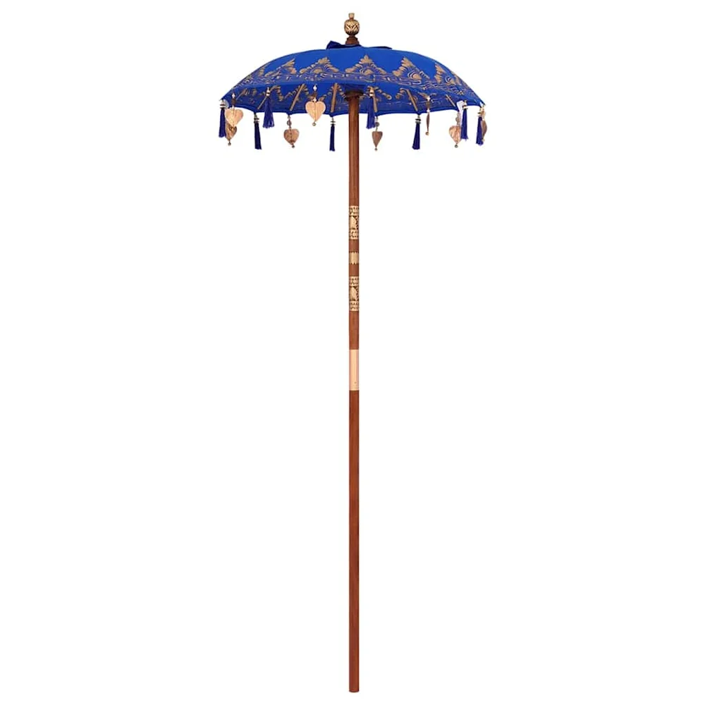 vidaXL Balinesisk Parasol 125 x 125 x 260 cm v:9542836