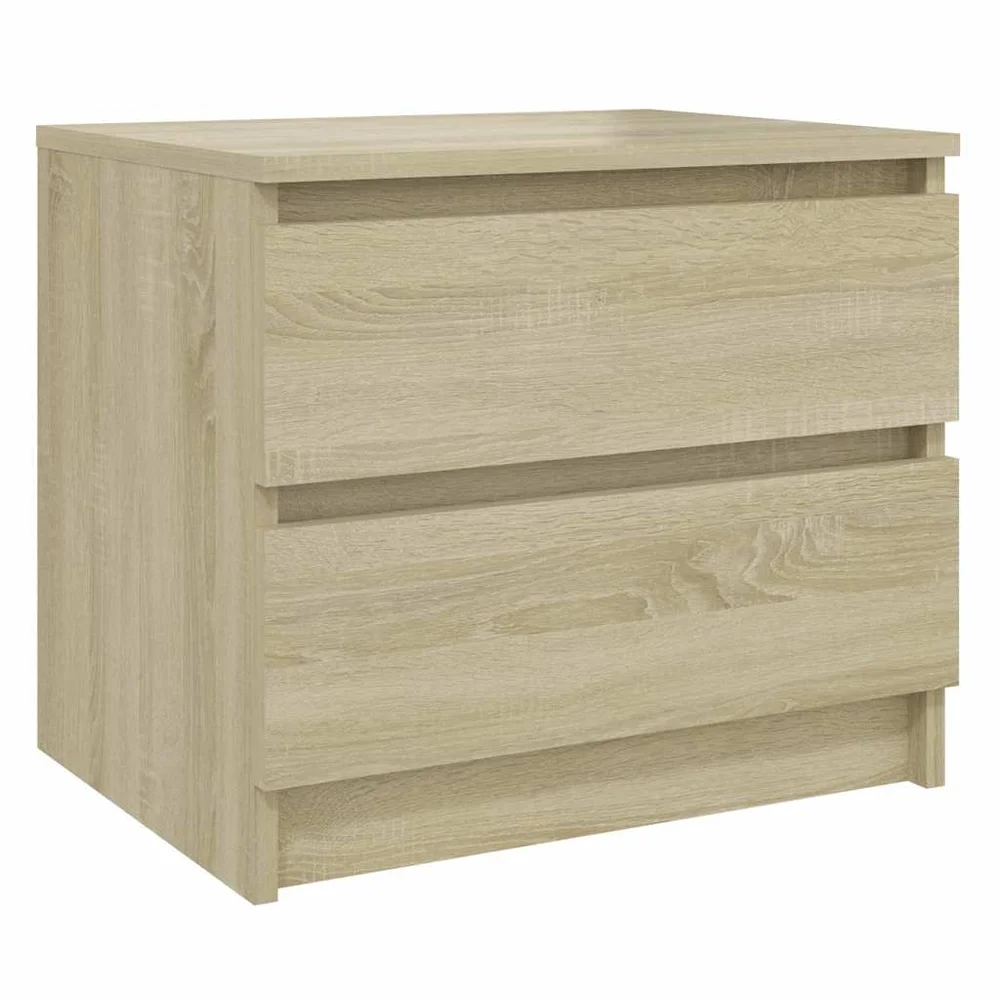 vidaXL Nattbord sonoma eik 50x39x43,5 cm konstruert tre v:1142055