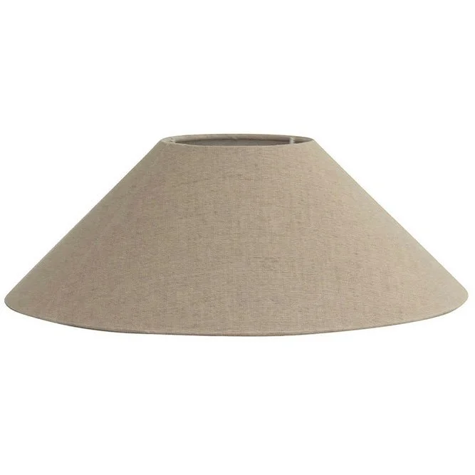 Basic Lampeskjerm Flat 30 cm, Natural v:4562745