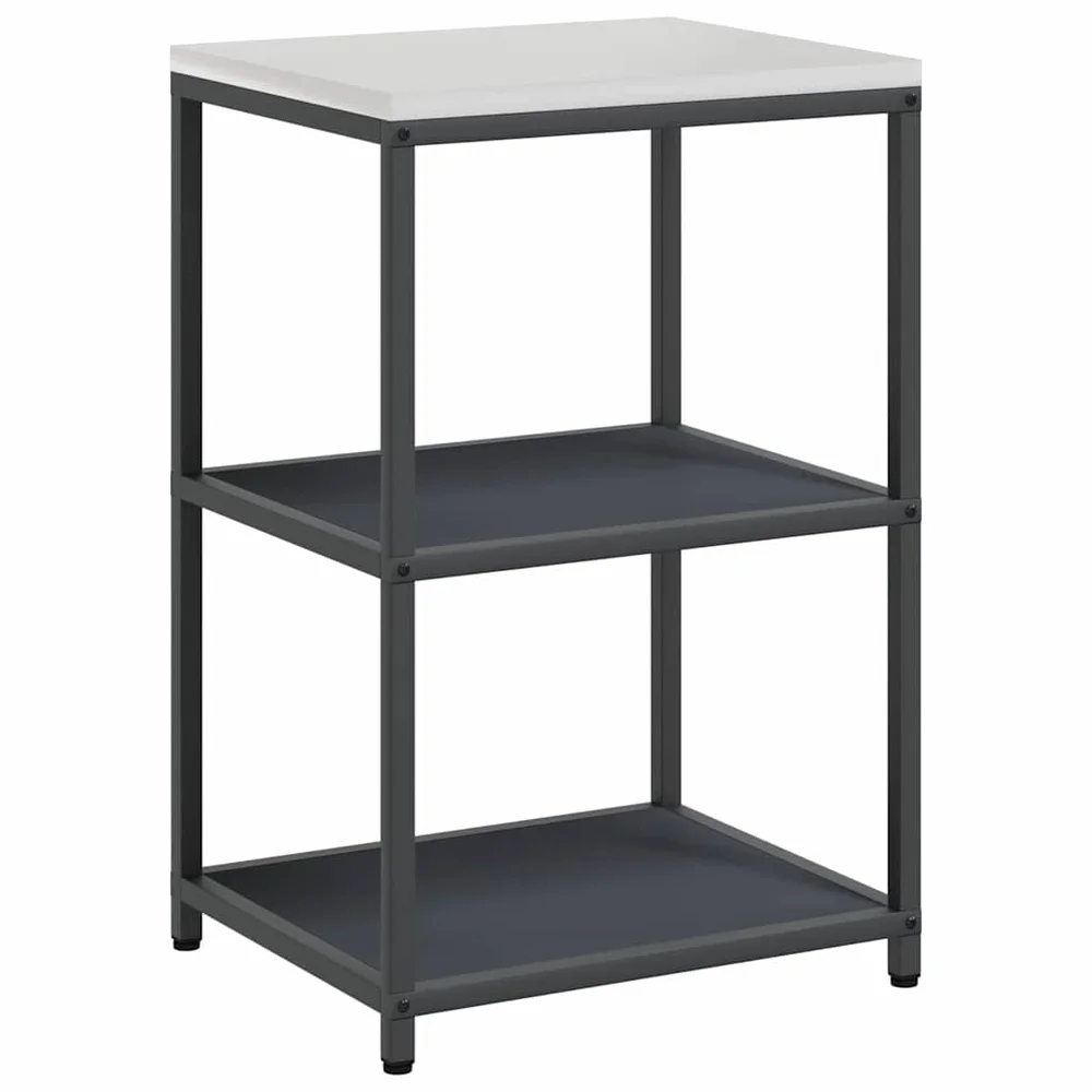 vidaXL Kjøkkenhylleenhet HATTEM Antrasitt 60 x 50 x 92 cm Stål v:5181563