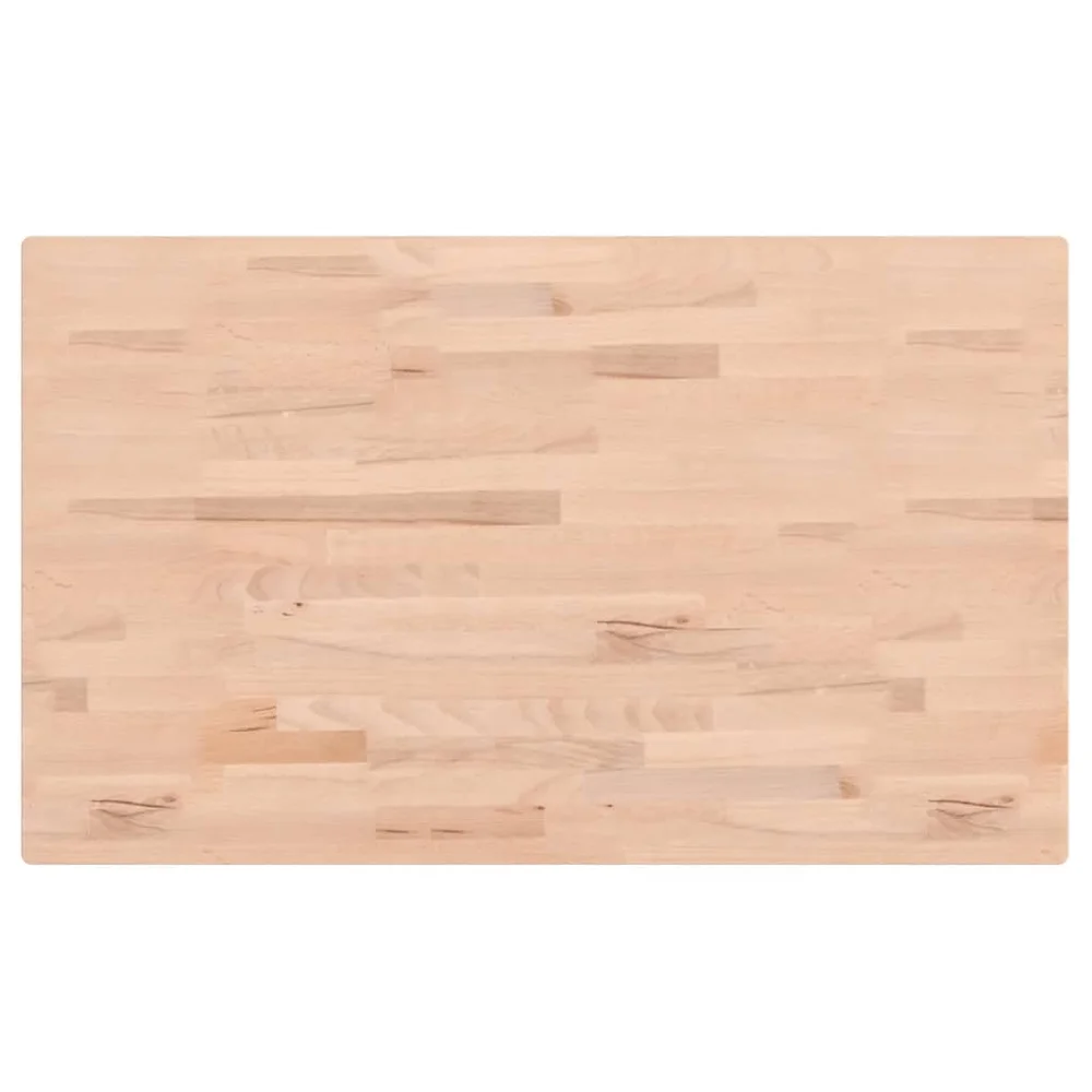vidaXL Benkeplate til bad 100x60x1,5 cm heltre bøketre v:7947991 vidaXL Benkeplate til bad 100x60x1,5 cm heltre bøketre v:7947991