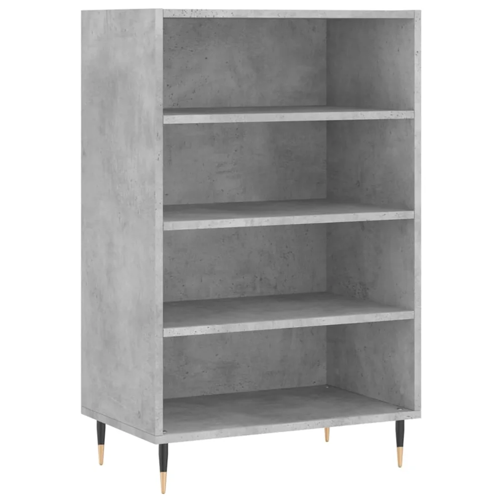 vidaXL Highboard betonggrå 57x35x90 cm konstruert tre v:4379167 vidaXL Highboard betonggrå 57x35x90 cm konstruert tre v:4379167