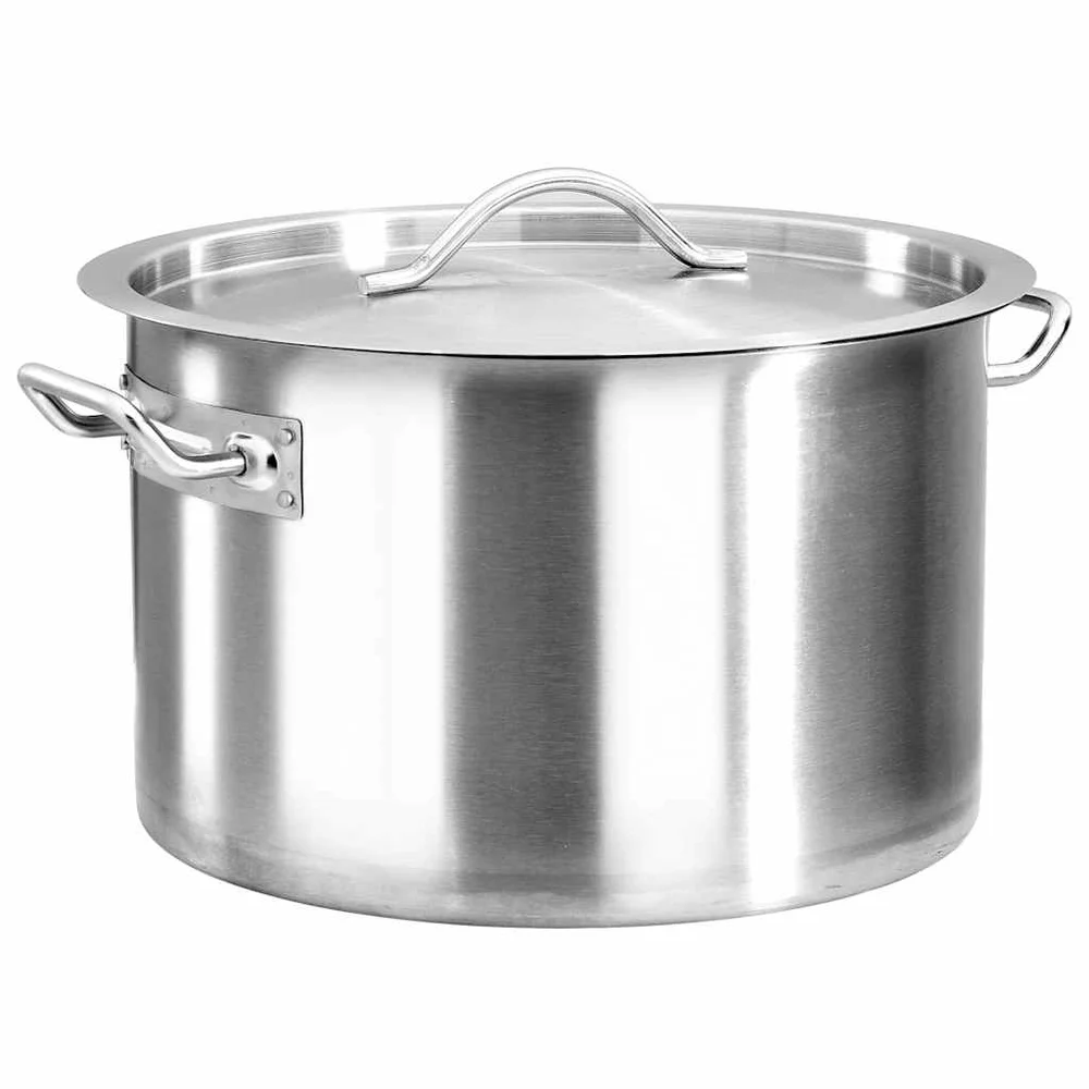 vidaXL Gryte 32 L 40x26 cm rustfritt stål v:6285828