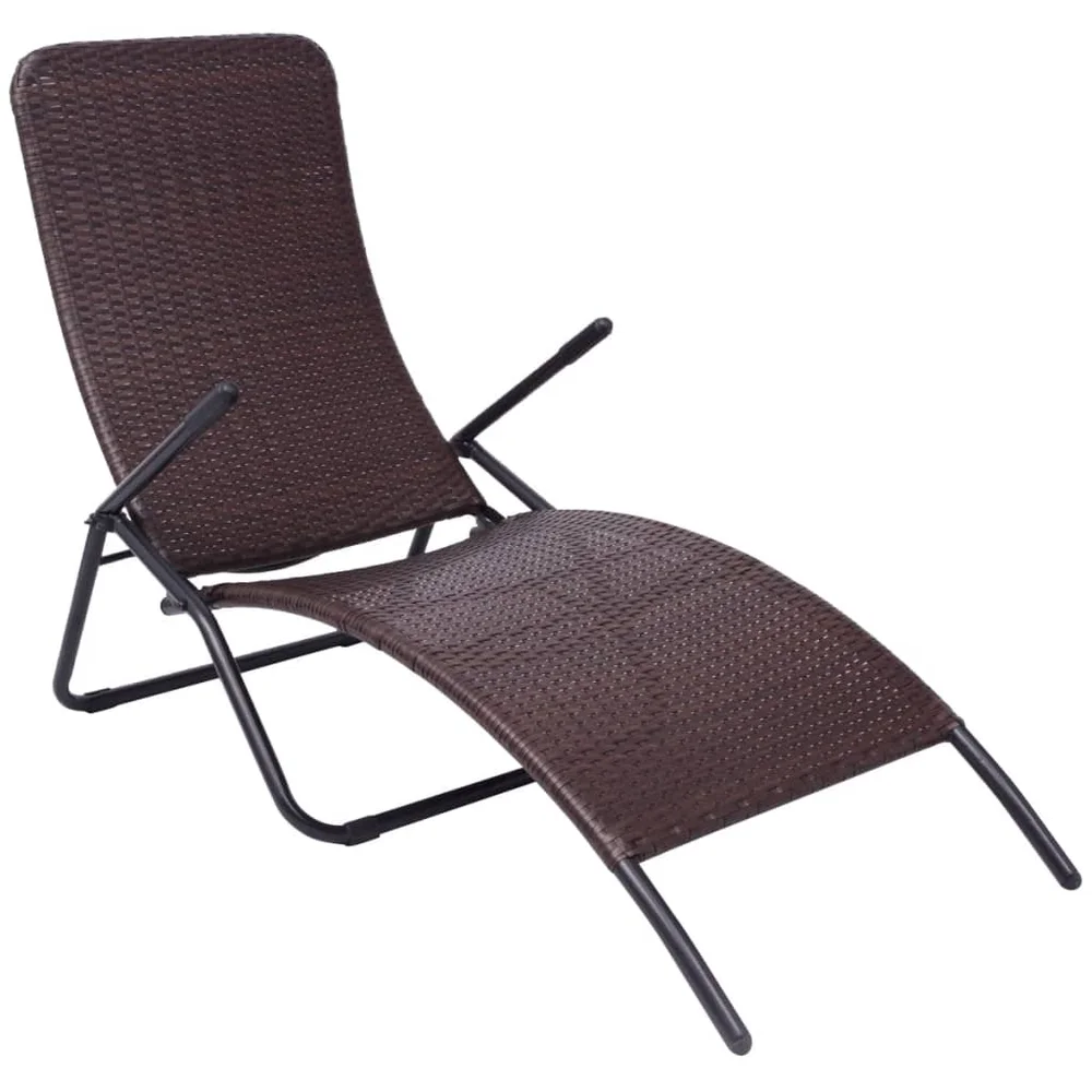 vidaXL Sammenleggbar solseng polyrotting brun v:2033509