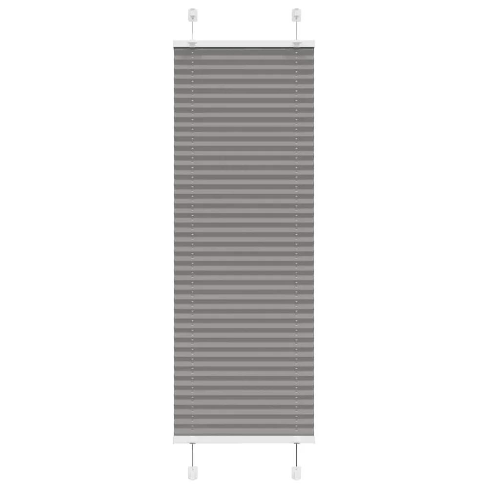 vidaXL plisségardin antrasitt 45×150 cm Stoff Bredde 44,4 cm Polyester v:7722104