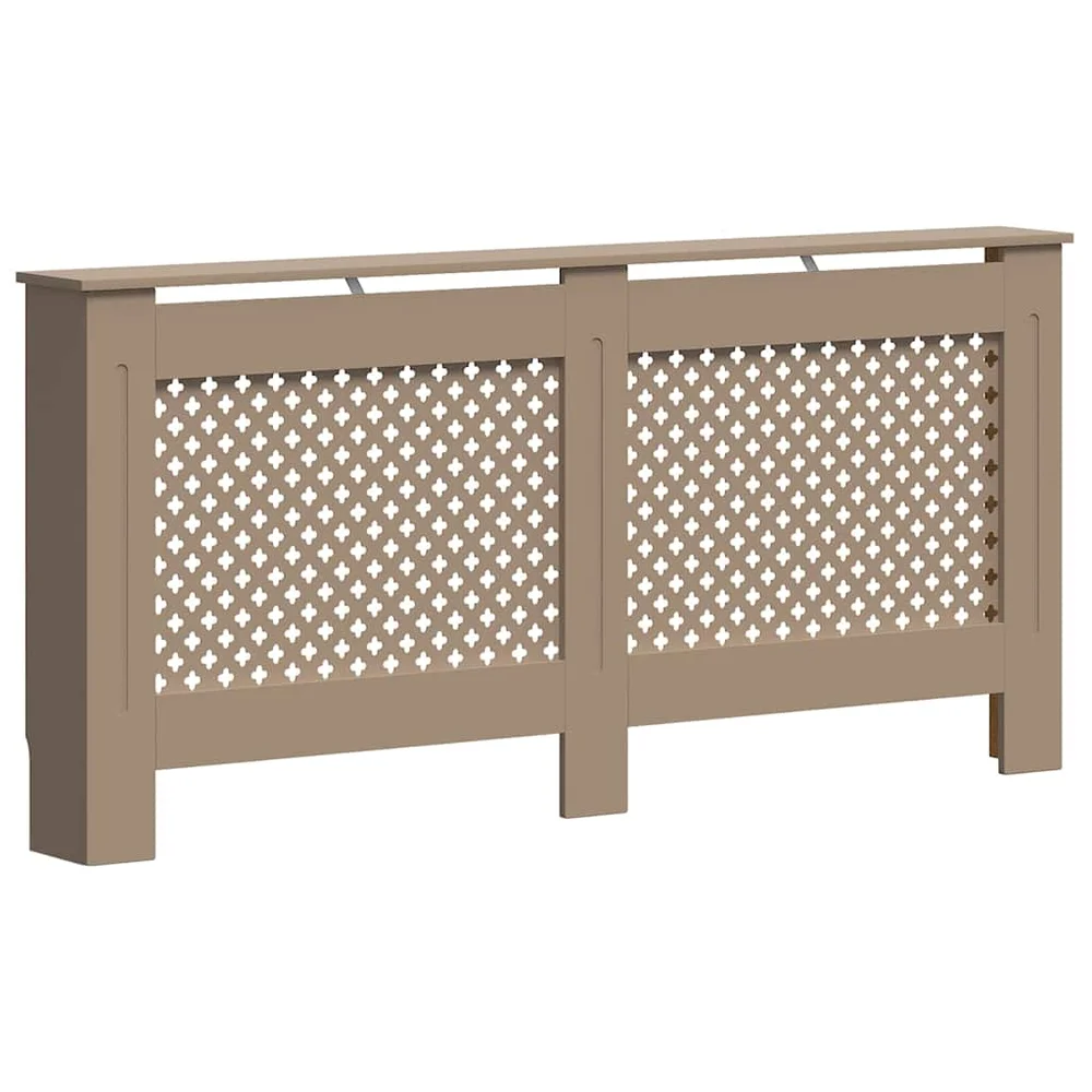 vidaXL Radiatordeksel 172x19x81,5 cm MDF v:5841190