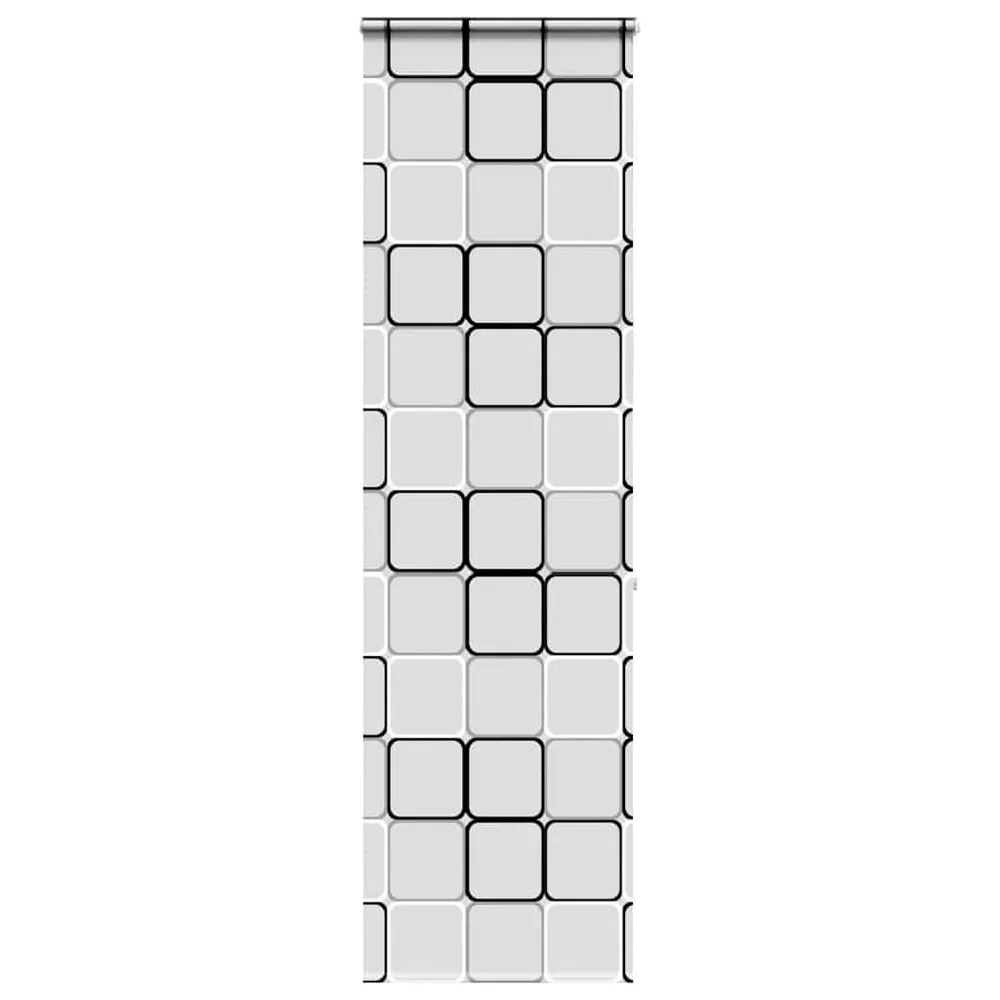 vidaXL Dusjrullgardin med kassett 80×240 cm Stoffbredde 76 cm v:5458134 vidaXL Dusjrullgardin med kassett 80×240 cm Stoffbredde 76 cm v:5458134