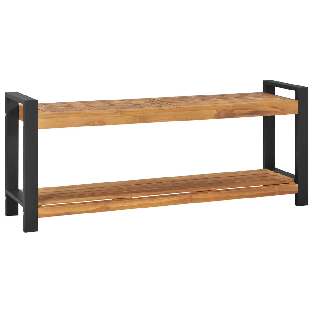 vidaXL Benk 120 cm heltre teak v:4326696 vidaXL Benk 120 cm heltre teak v:4326696