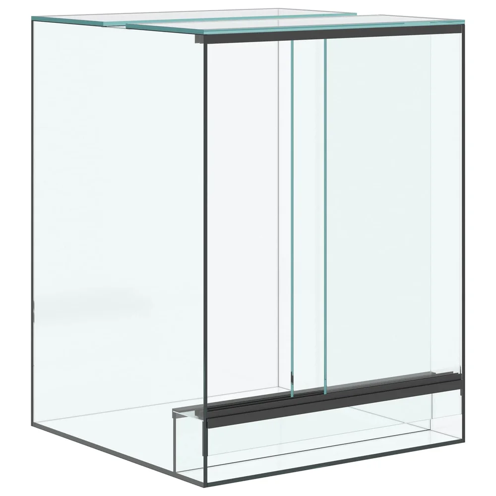 vidaXL Terrarium med lagring Gjennomsiktig 30 x 30 x 40 cm Glass v:3088804 vidaXL Terrarium med lagring Gjennomsiktig 30 x 30 x 40 cm Glass v:3088804