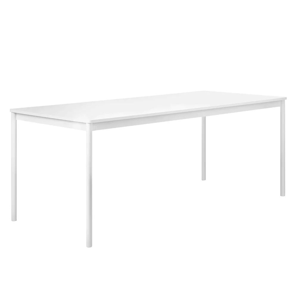 Base Bord 90×250 cm, Laminat Hvit v:6599688