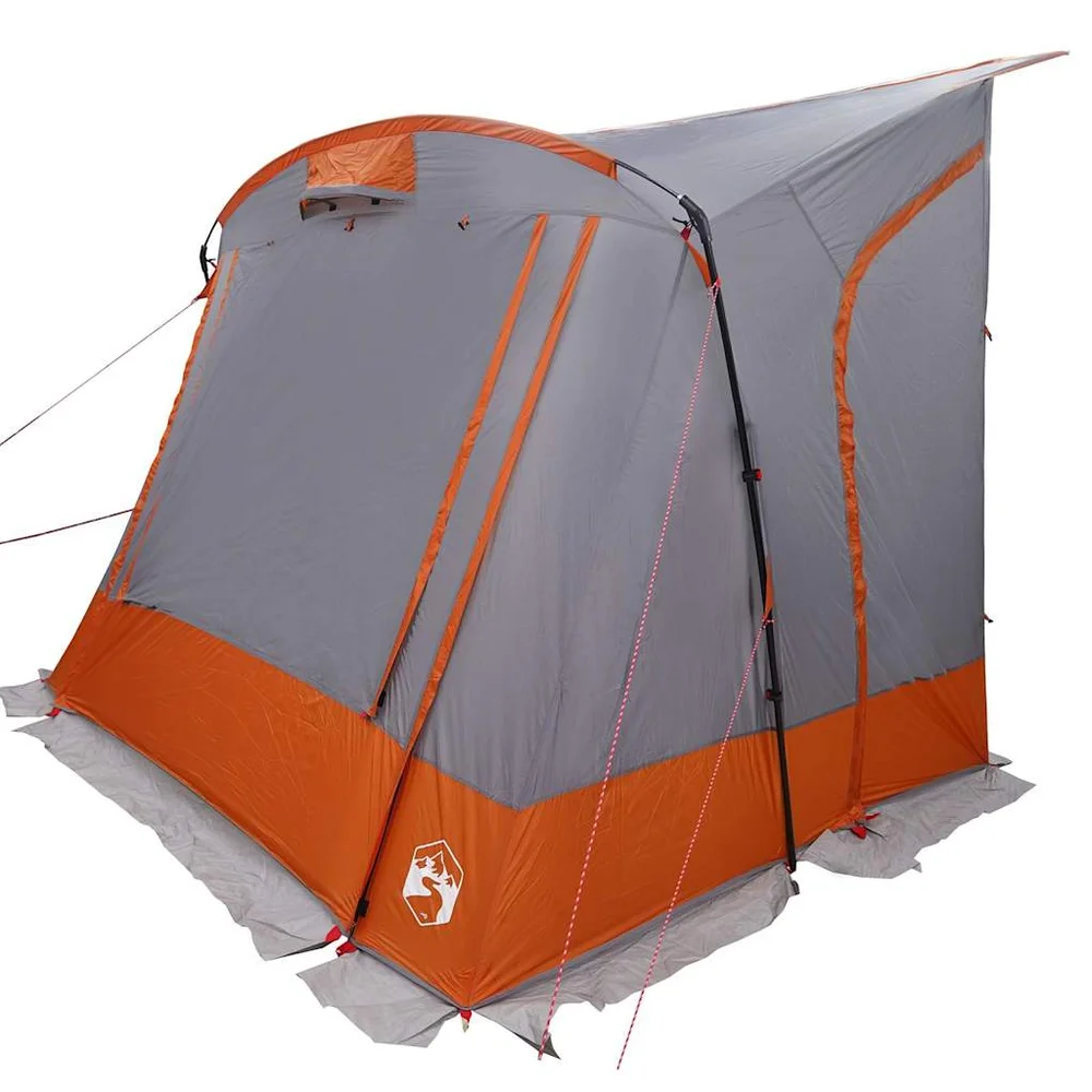 vidaXL Bakluketelt Grå og Oransje 285 x 255 x 245 cm taft Vanntett v:5491551