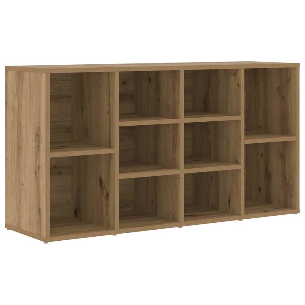 vidaXL Skobenk 103 x 30 x 54,5 cm Konstruert tre Artisan eik v:1679818
