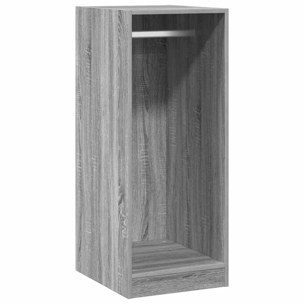 vidaXL Garderobe grå sonoma 48x41x102 cm konstruert tre v:2531601 vidaXL Garderobe grå sonoma 48x41x102 cm konstruert tre v:2531601